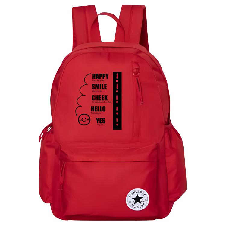 

Converse Полиэстеровый рюкзак средний размер унисекс красный, Exclamation