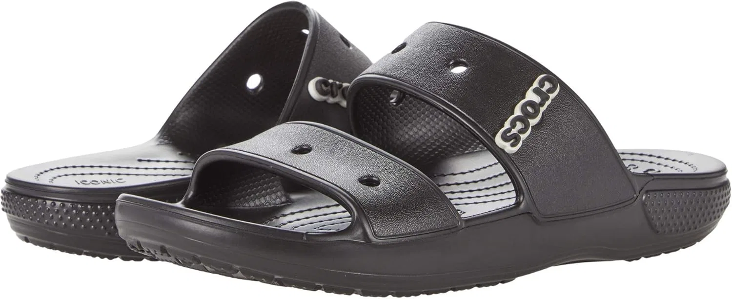 Классические сандалии Crocs унисекс, Black Grey