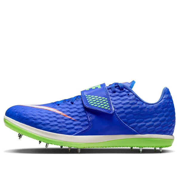 

Кроссовки high jump elite 'racer blue lime blast' Nike, синий