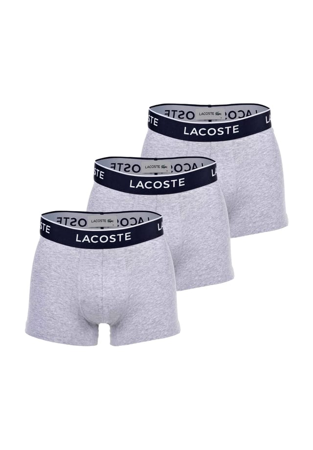 

Штаны 3 шт. в упаковке Lacoste, серебряный