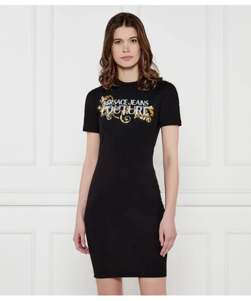 

Платье в стиле барокко Versace Jeans Couture, черный