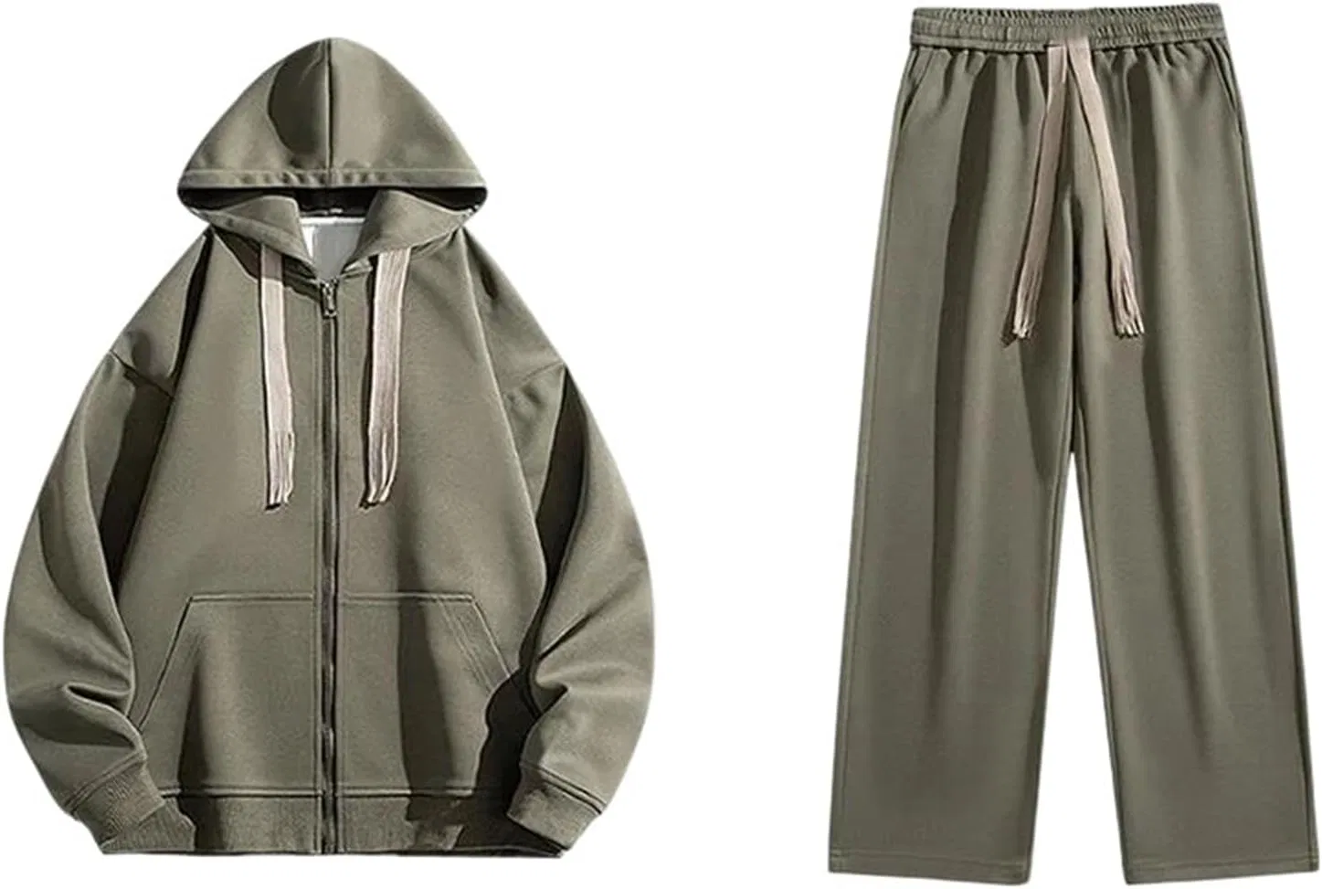 Спортивный костюм с капюшоном, бег, Generic, Charcoal Gray9