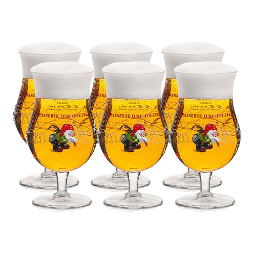 

Пивные стаканы La Chouffe 330 мл - 6 шт, прозрачный