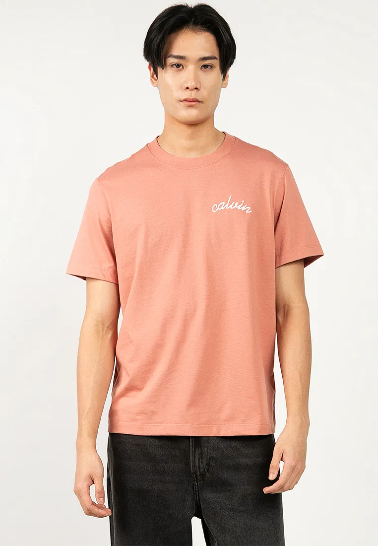 Футболка с коротким рукавом, Chest Chain Stitch 20S Calvin Klein