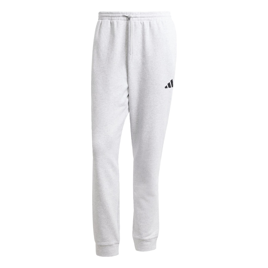 Зауженные спортивные брюки ADIDAS SPORTSWEAR Essentials Feelcozy, светло-серый