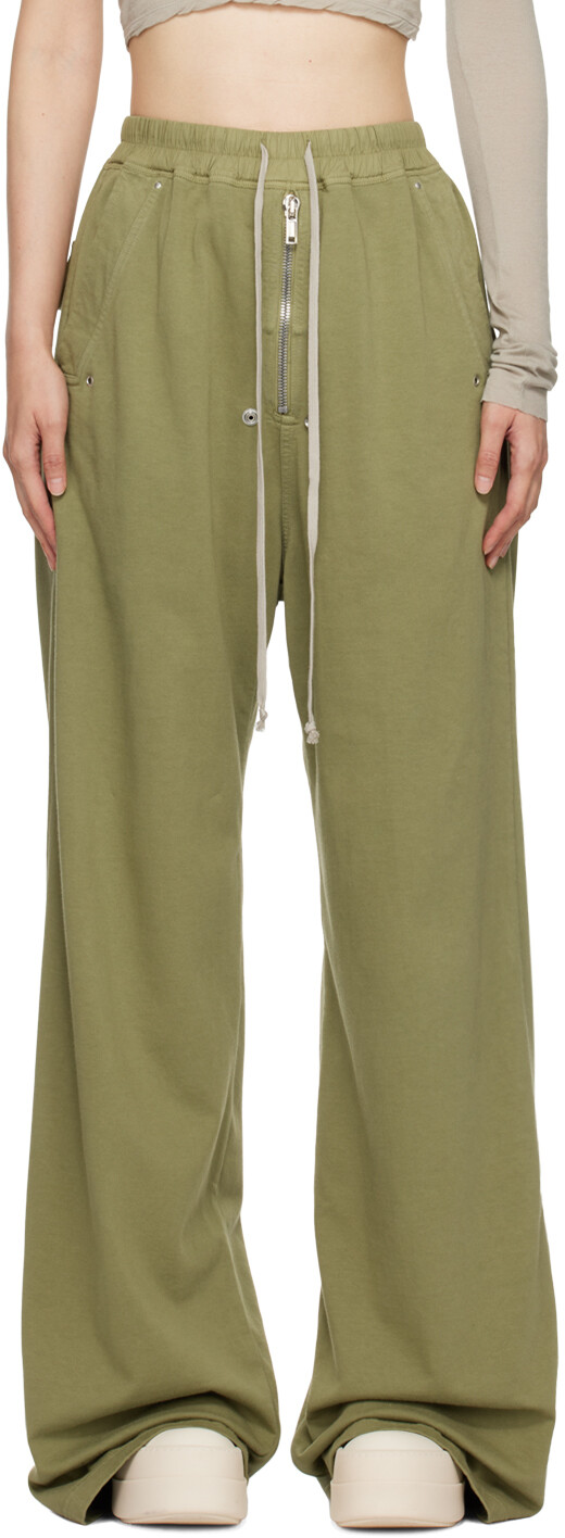 

Зеленые брюки Porterville Geth Bela Lounge Rick Owens DRKSHDW
