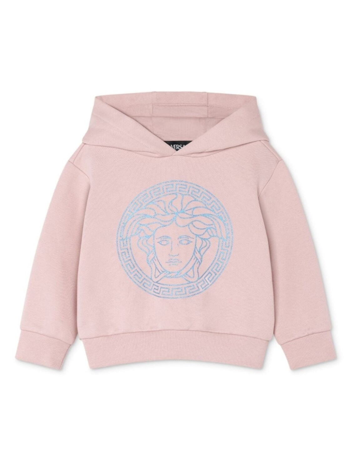 

Худи с принтом Medusa Versace Kids, розовый