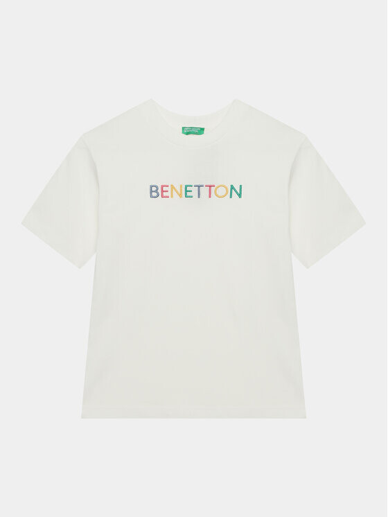 

Футболка стандартного кроя United Colors Of Benetton, белый