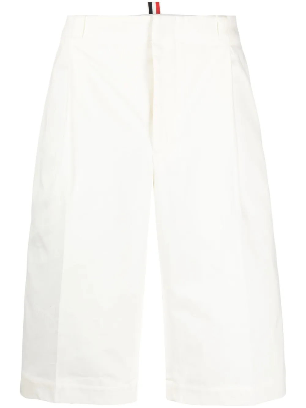 

Шорты с логотипом THOM BROWNE, белый