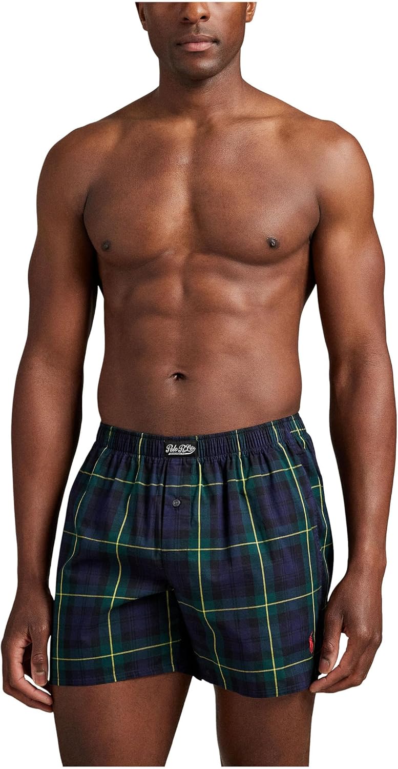 

POLO RALPH LAUREN мужские подвесные тканые боксеры, Classic Gordon/Rl2000 Red Pp