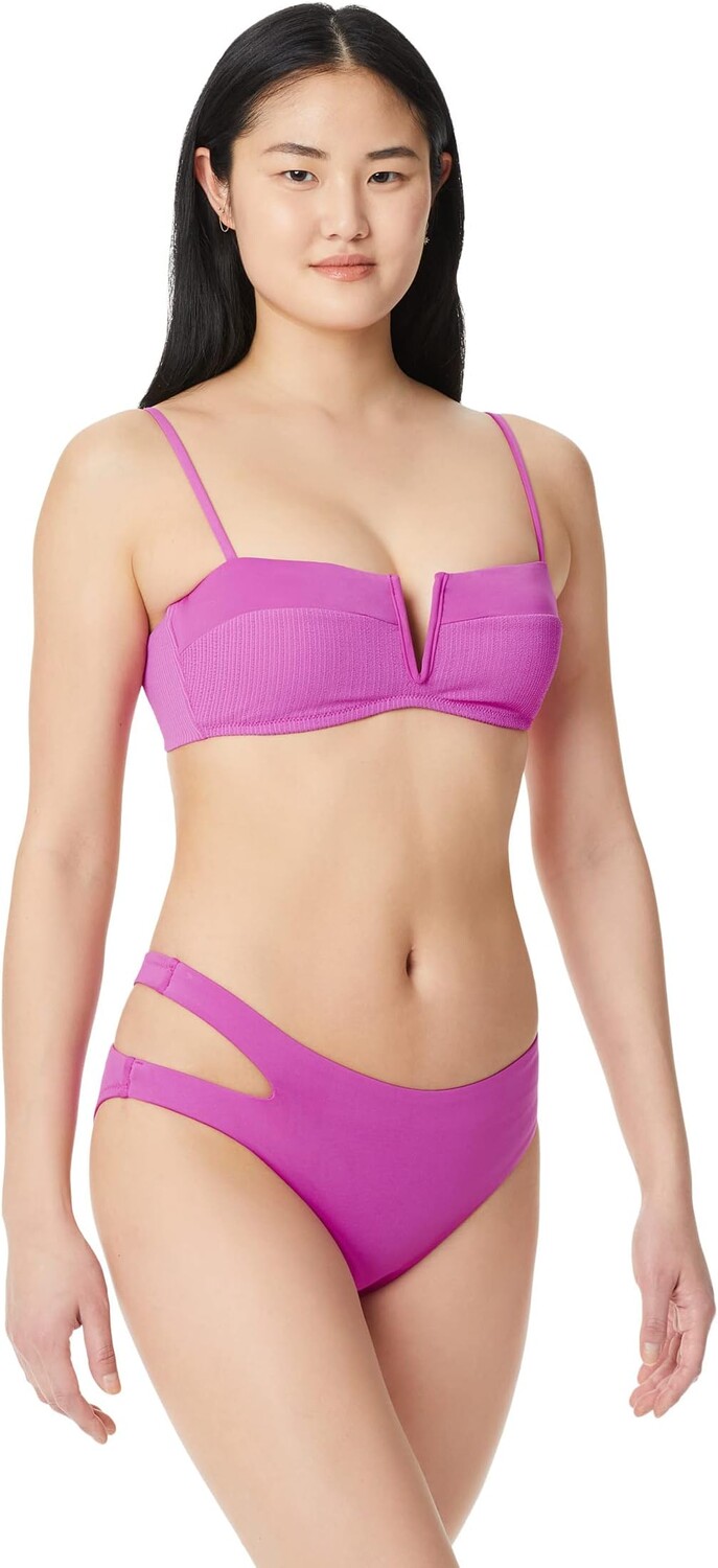

Купальник Sanctuary Sand Bar Solid Bandeau, цвет Amethyst