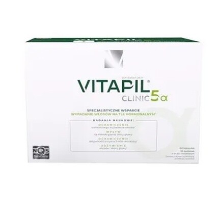 

Клиника 5 Альфа - 30 пакетиков, 60 капсул Vitapil