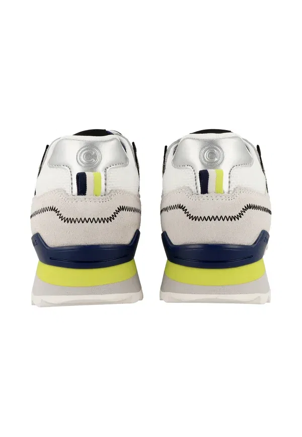 Кроссовки Colmar Travis Sport Crisp Trainers, бело-фуксиево-лаймовый — фото 4