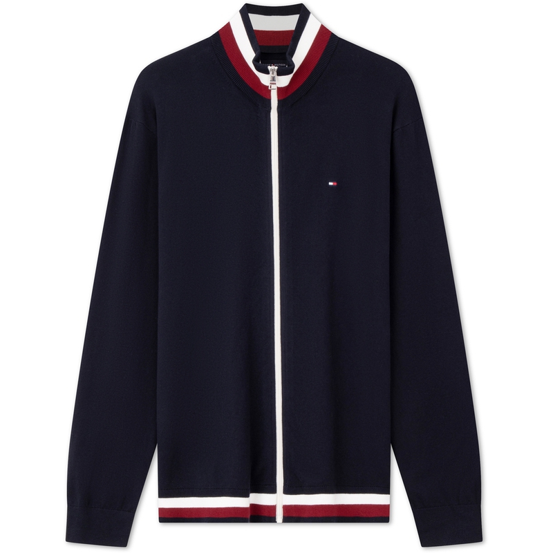 

Tommy Hilfiger Трикотажный свитер мужской темно-синий