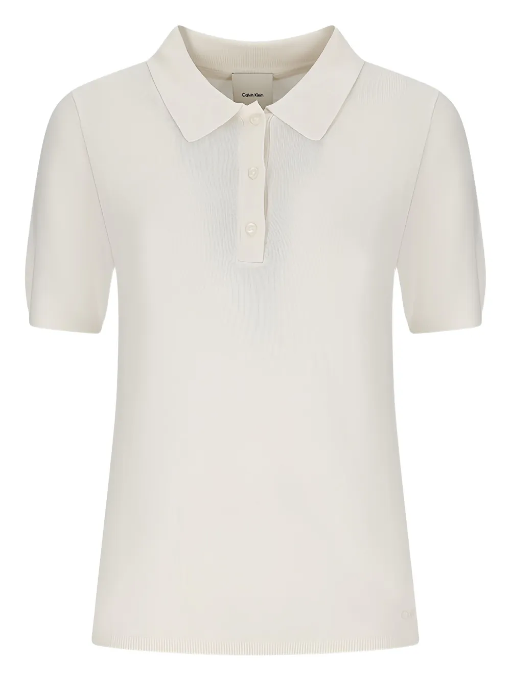 

Поло с короткими рукавами Calvin Klein, белый