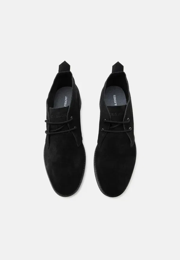 Ботинки повседневные Jfwhelsinki desert boot casual lace ups Jack & Jones, черный — фото 4