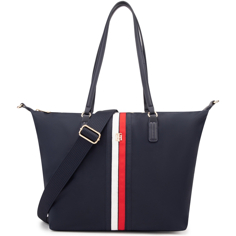 

Tommy Hilfiger Большая женская нейлоновая сумка через плечо разноцветная, Navy Blue DW6