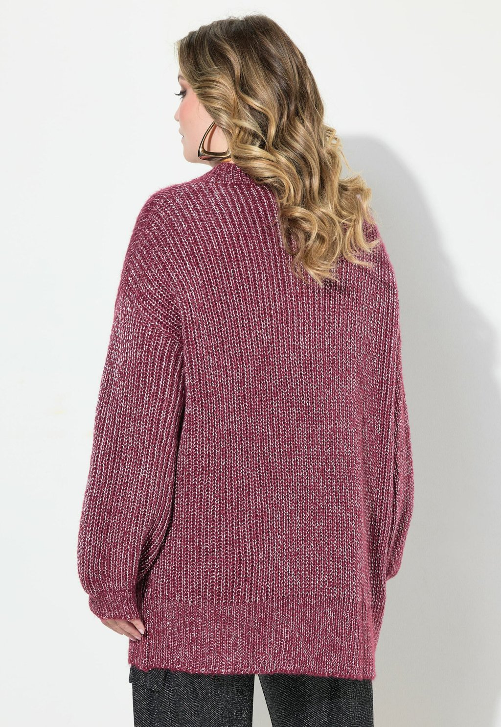 

Кардиган MIT GLITZERGARN LOOSE FIT MIAMODA, сиреневый