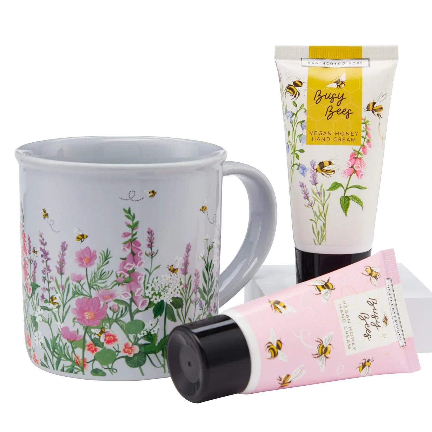 Подарочный набор Heathcote & Ivory Busy Bees с кремом для рук и кружкой Heathcote & Ivory — фото 2