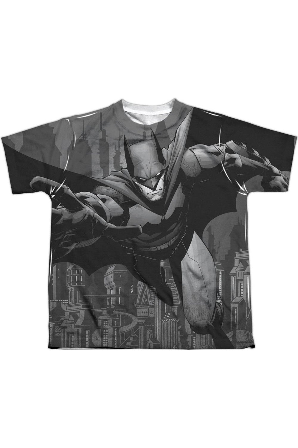 

Футболка Batman серого цвета с коротким рукавом для детей Gildan