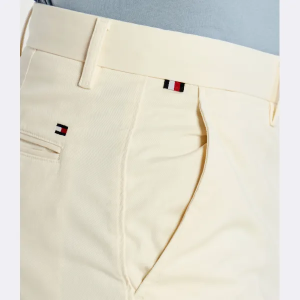 Брюки-Чиносы узкого кроя Tommy Hilfiger, бежевый — фото 4