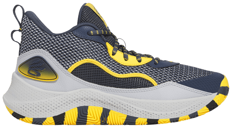 

Кроссовки Under Armour Curry 3Zer0 24 'Navy Downpour Grey', серый