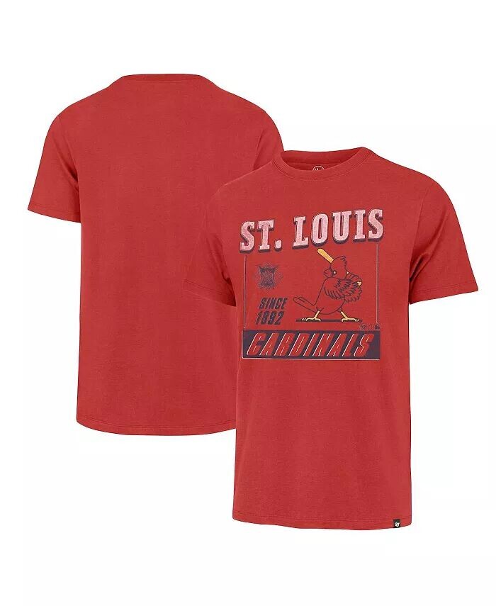 

Мужская красная футболка St. Louis Cardinals Outlast Franklin '47 Brand, красный