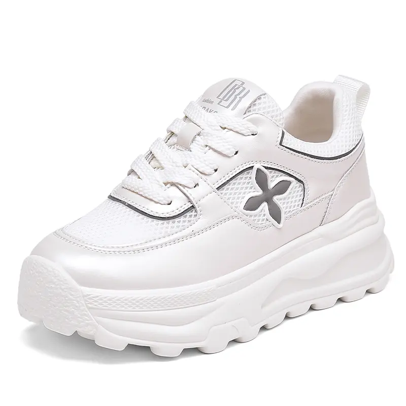 

Кроссовки NRDROFFICIAL Chunky Sneakers Women's Low-Top, Белый, Кроссовки NRDROFFICIAL Chunky Sneakers Women's Low-Top