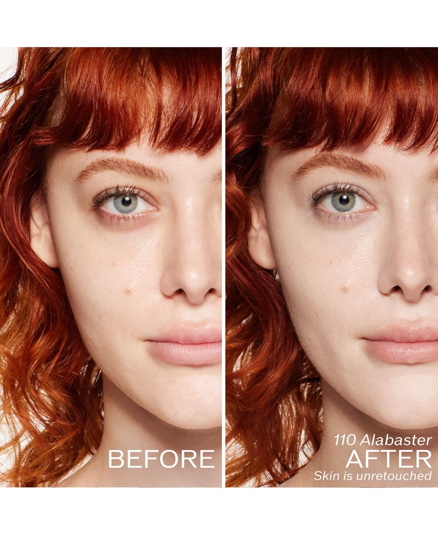 Тональный крем RevitalEssence Skin Glow Foundation SPF 30 Shiseido, цвет 110 alabaster — фото 3