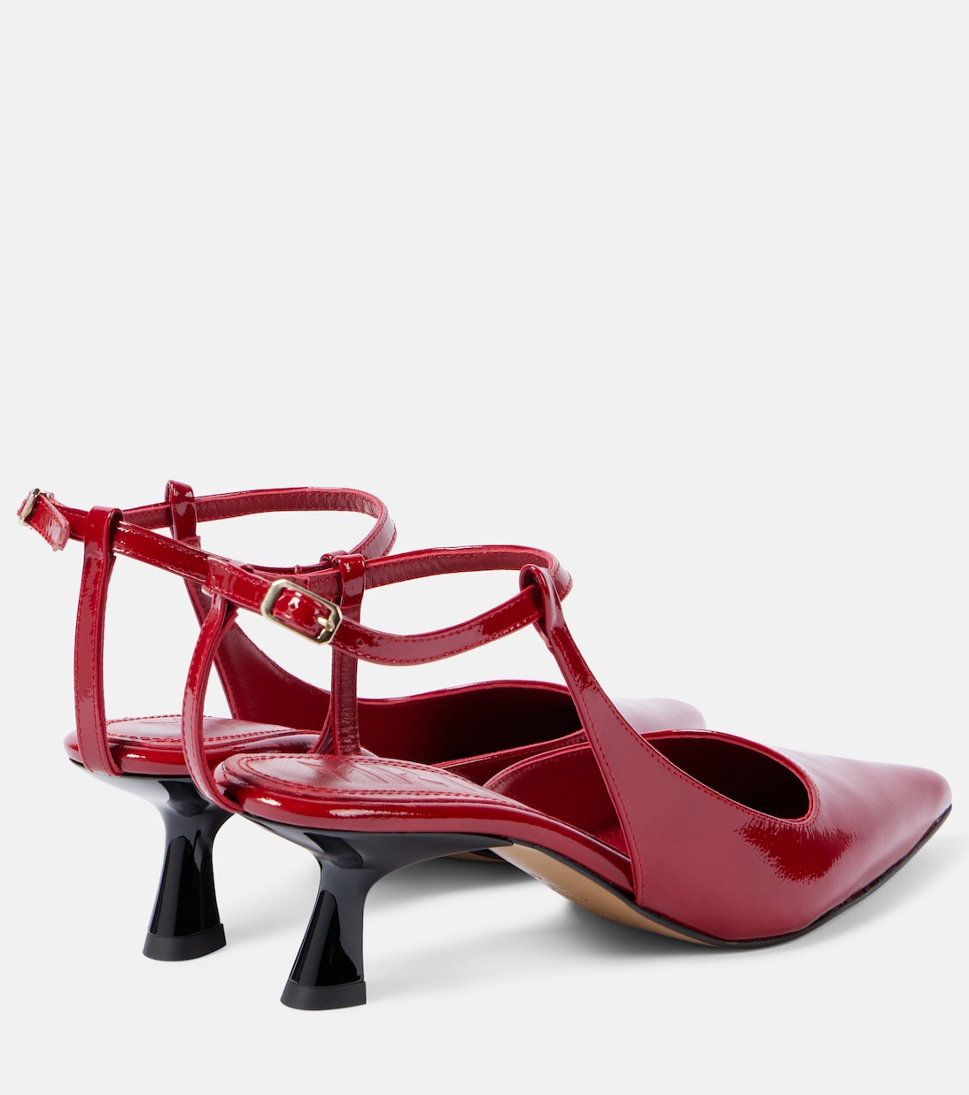 Туфли-лодочки Camelia из лакированной кожи Souliers Martinez, красный — фото 3