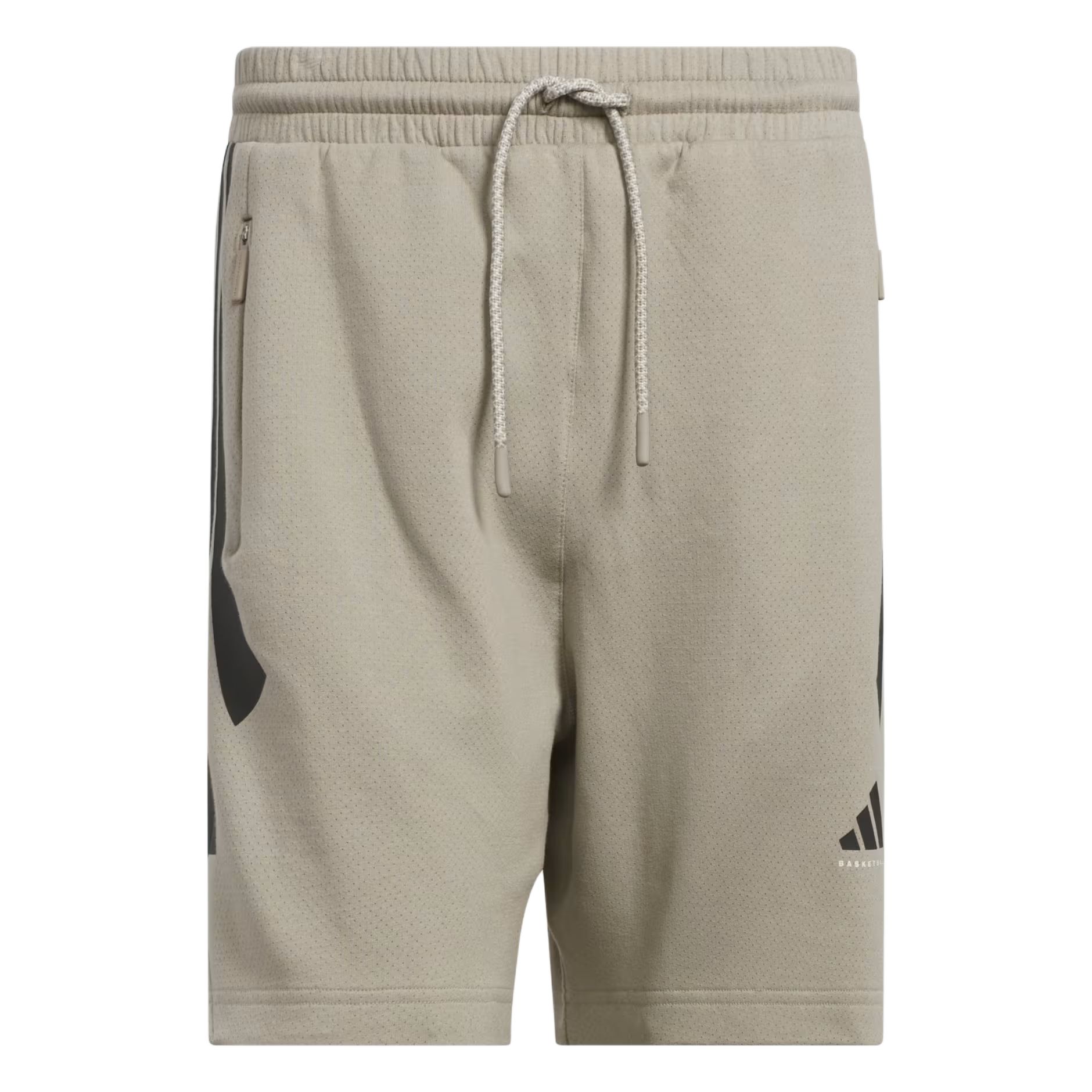 Баскетбольные шорты Spacer унисекс Putty Beige Adidas, бежевый — фото 3