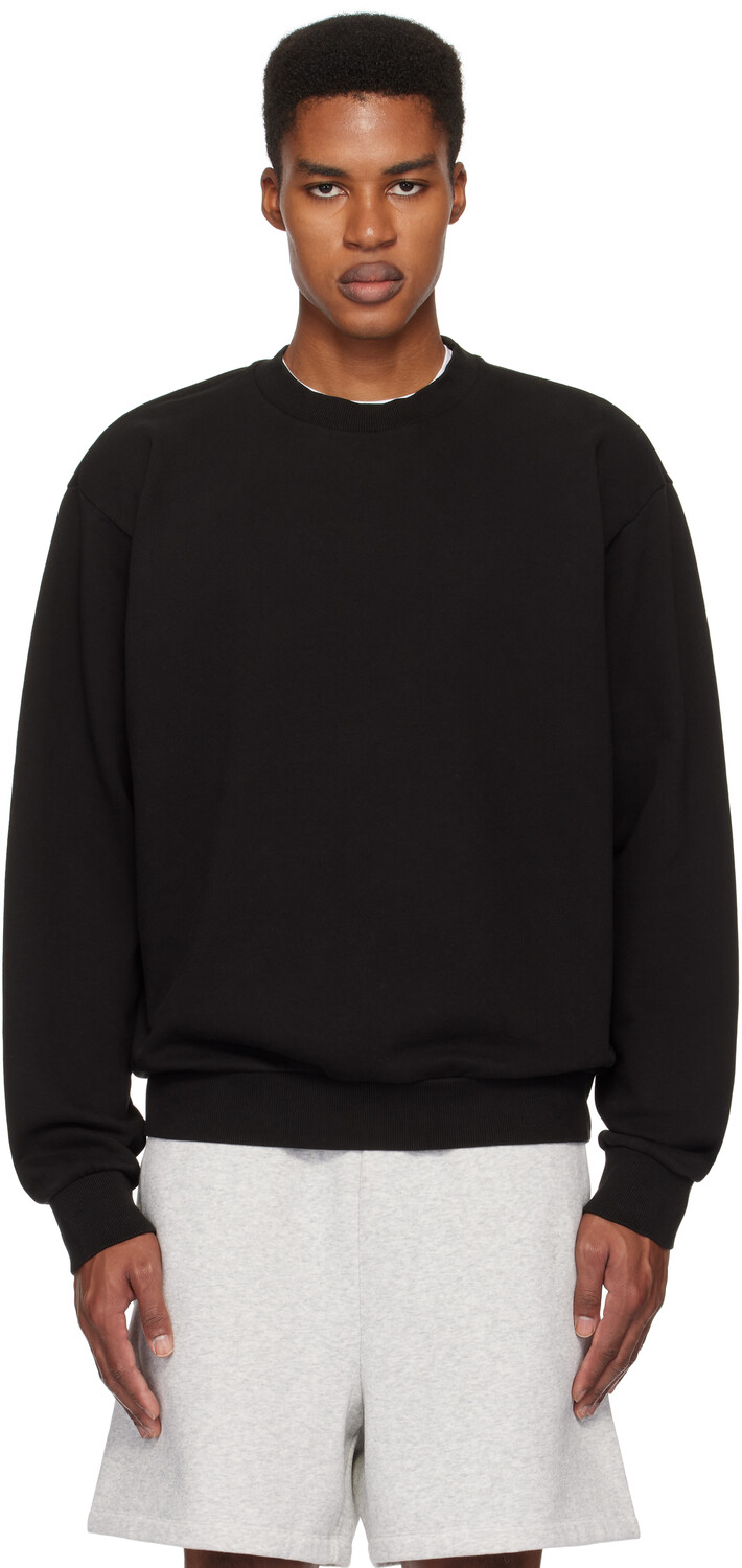 

Толстовка KIM Black Terry Classic с круглым вырезом SKIMS