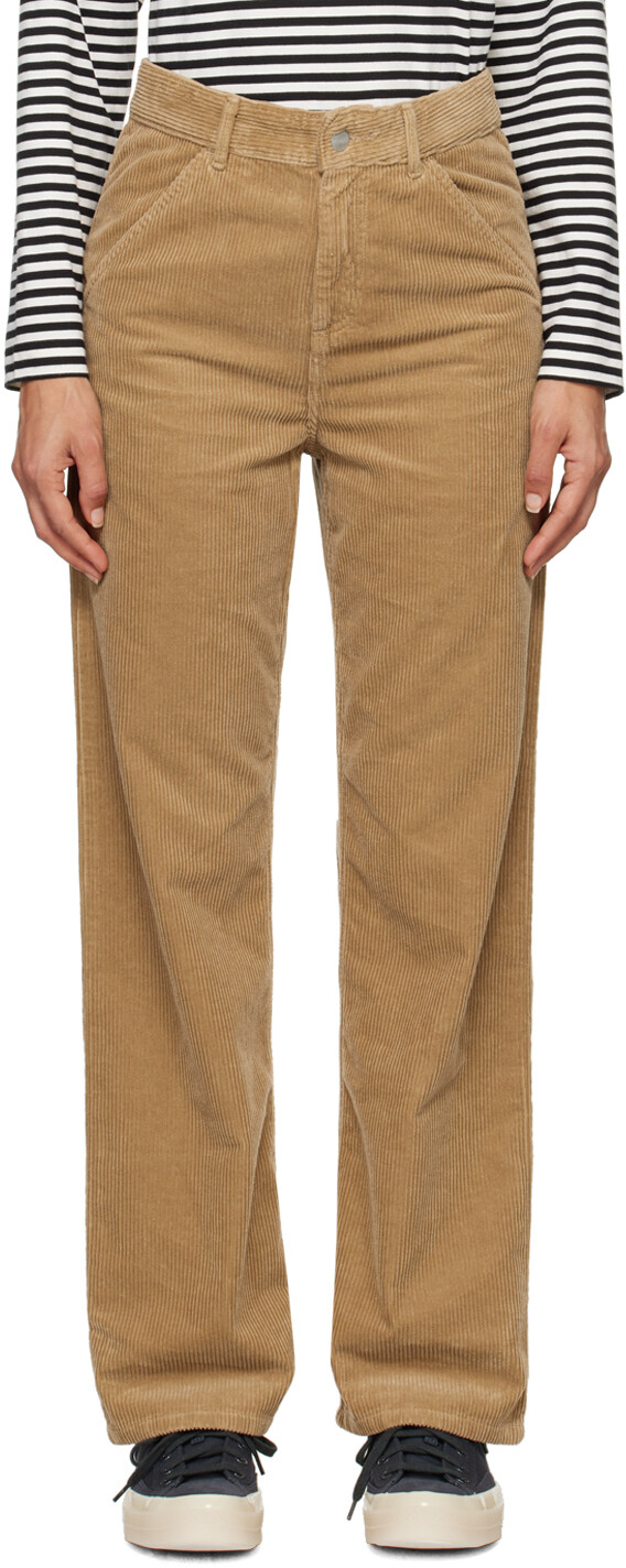 

Простые брюки цвета загара Carhartt Work In Progress, Peanut