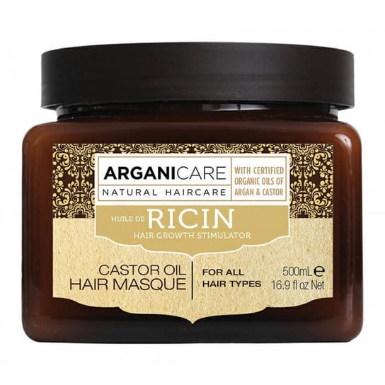 

Маска с касторовым маслом, стимулирующая рост волос, 500 мл ArganiCare Castor Hair Masque