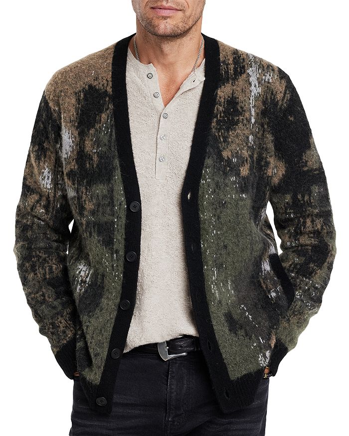 

Жаккардовый кардиган Dio Regular Fit John Varvatos, мультиколор