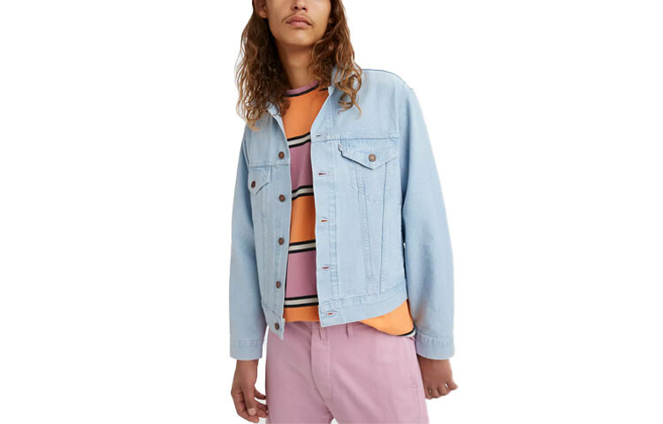 

Джинсовая куртка унисекс Levi's levi’s, цвет Blue