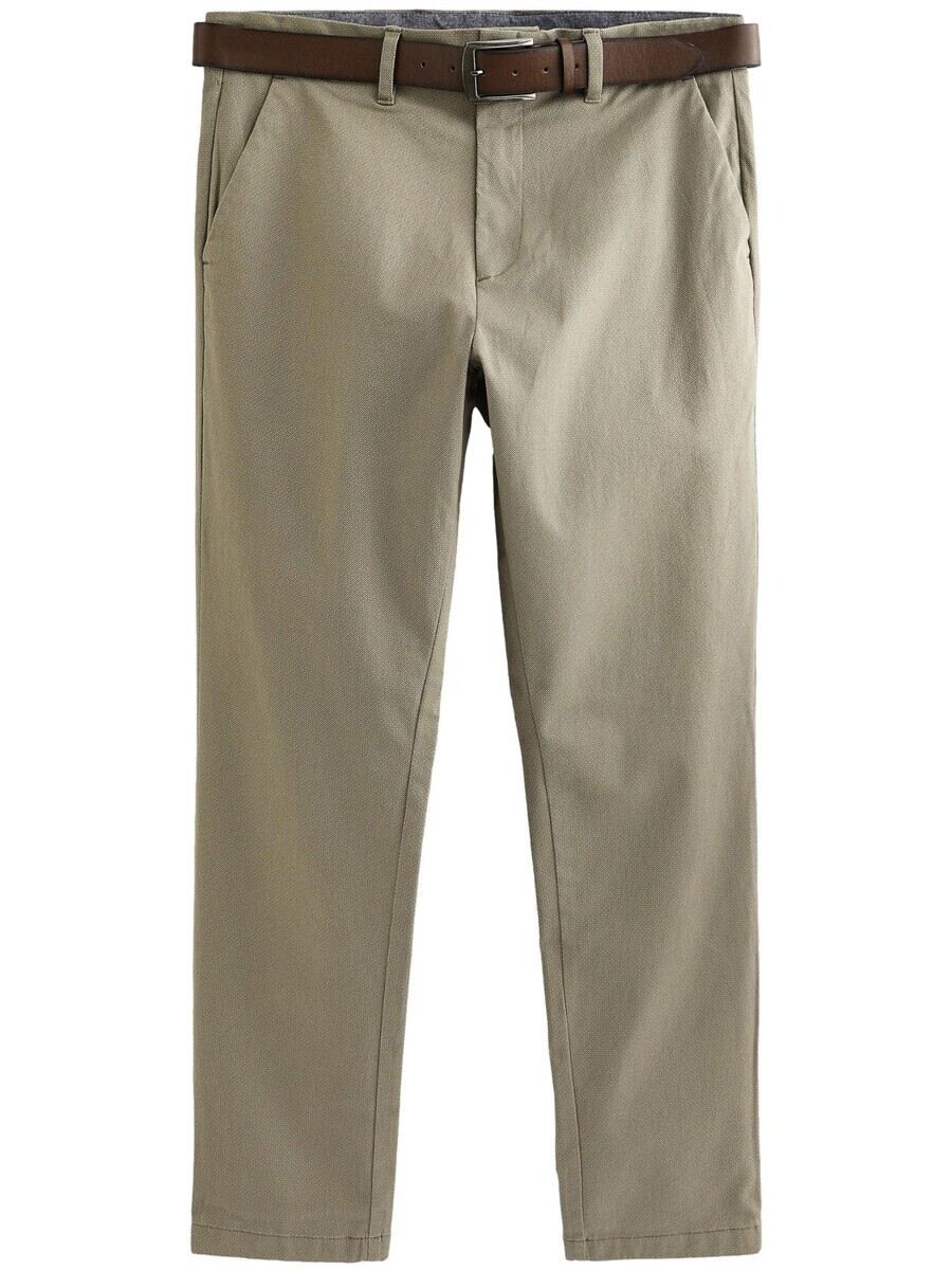 

Брюки чинос Next Regular Chino Pants, темно-бежевый