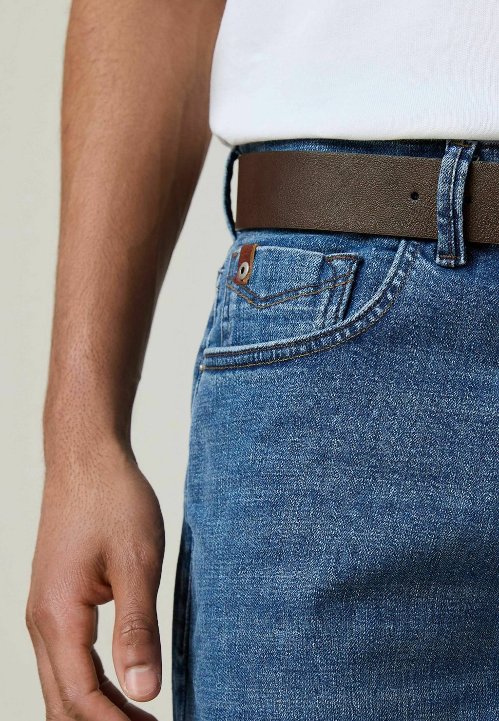 Джинсы REGULAR FIT Next, синий — фото 4