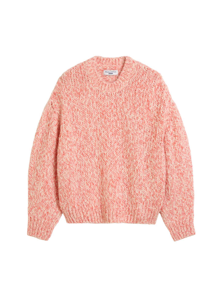 

Свободный свитер крупной вязки светло-розового цвета Marc O'Polo DENIM