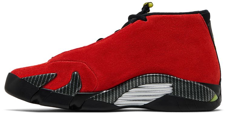 Кроссовки Air Jordan 14 Retro GS 'Ferrari' 2025, красный — фото 3