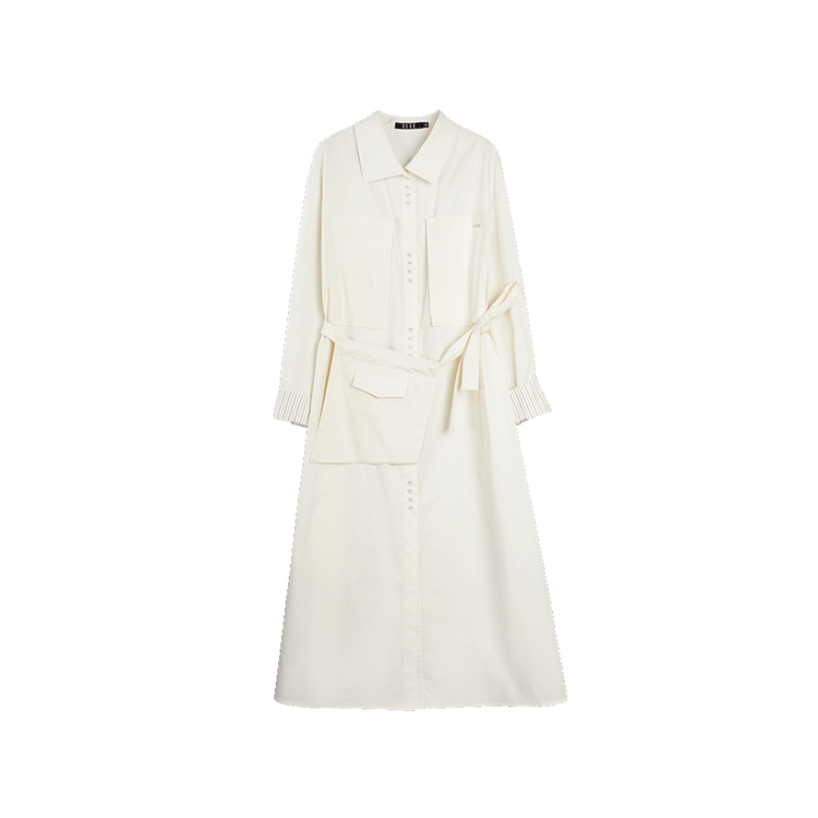 

Женское платье с длинными рукавами ELLE, бежевый желтый