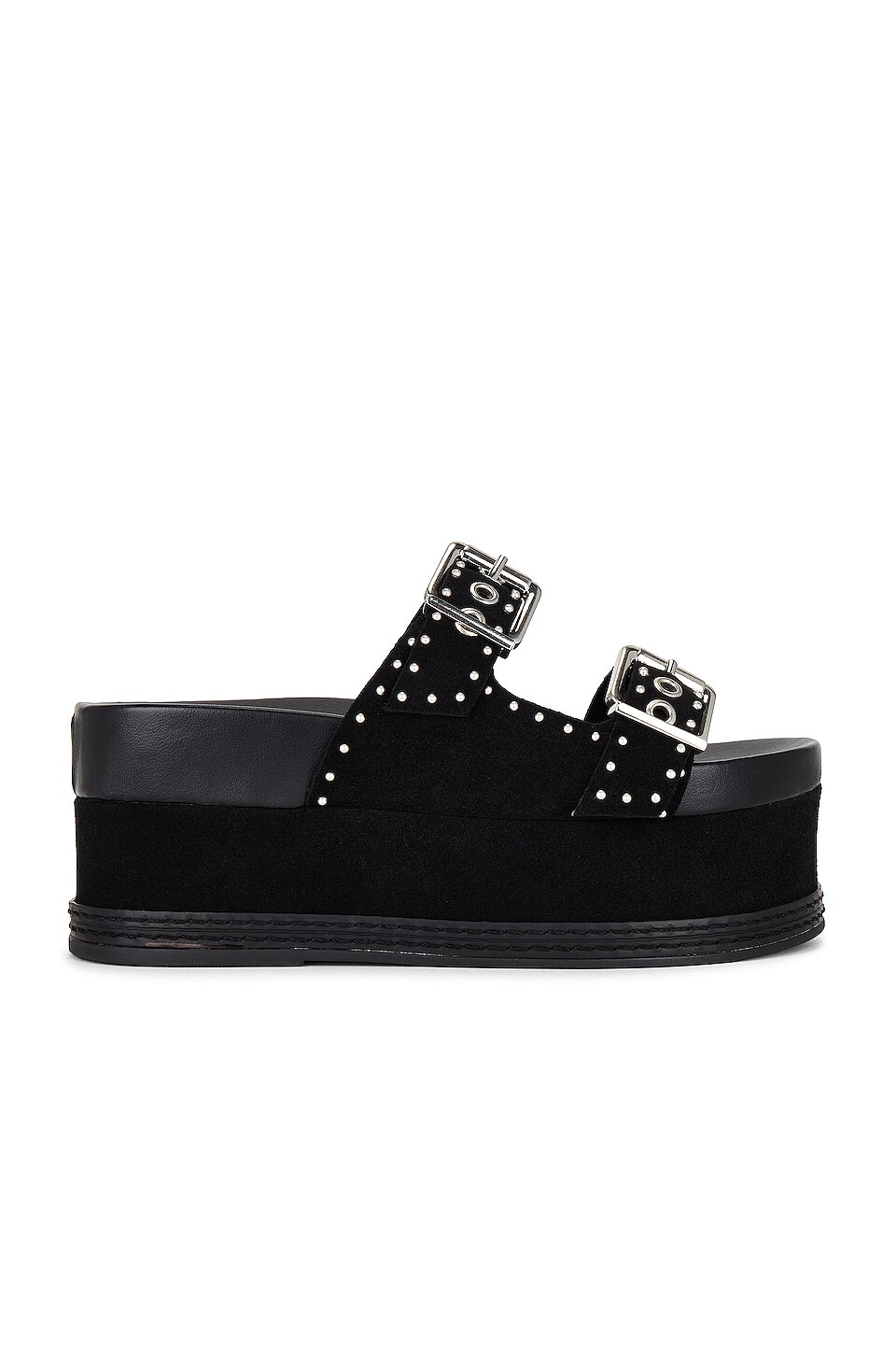 

Шлепанцы Schutz X Revolve Sirah Flatform, черный