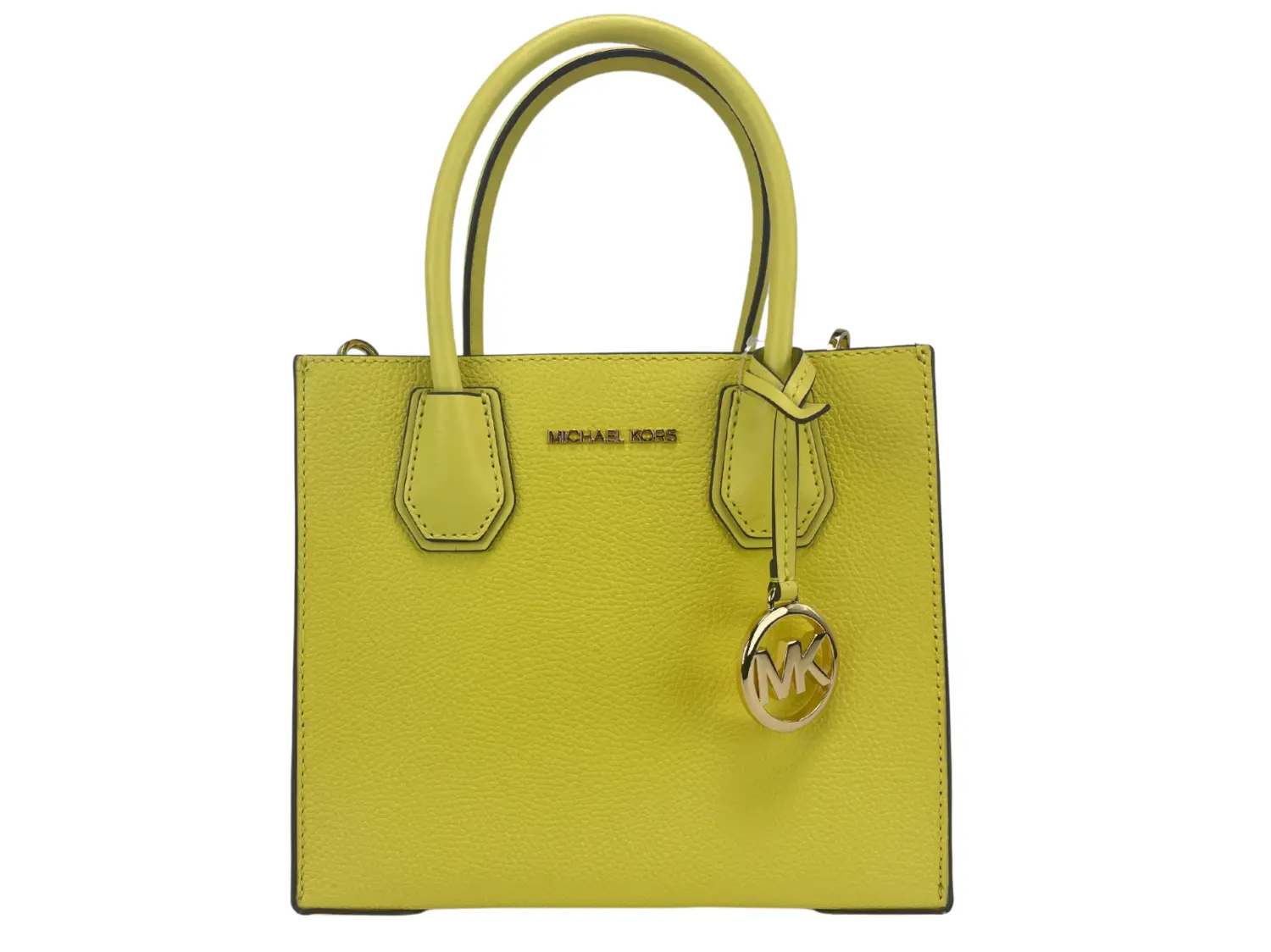 

Сумка-мессенджер через плечо из кожи Mercer среднего размера Sunshine Michael Kors