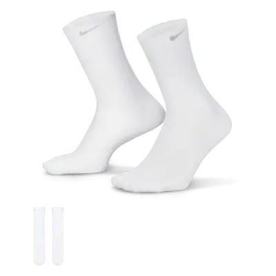 

Носки Nike Women's Sheer Crew (1 шт), цвет White/Light Smoke Grey