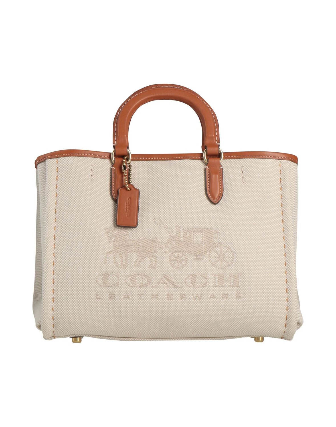 

Сумка Coach, слоновая кость