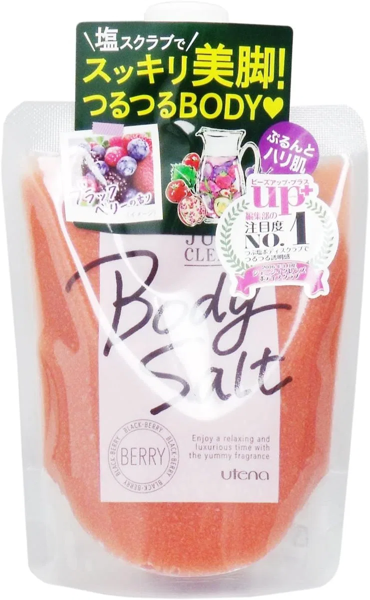 Скраб для тела с солью и ягодным ароматом Juicy Cleanse, 300 г × 2