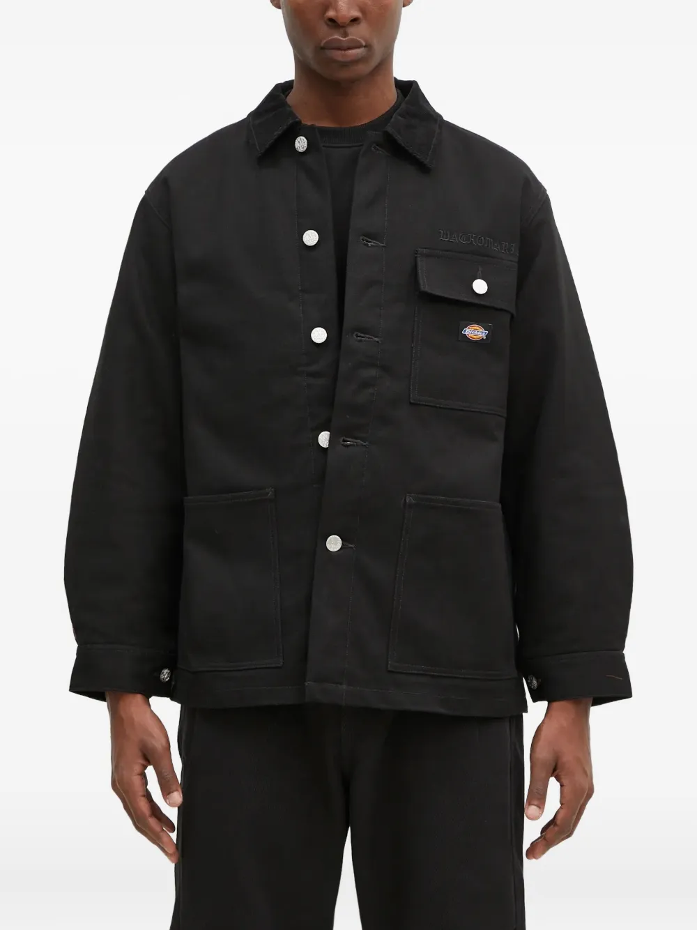 

Куртка-рубашка с логотипом из коллаборации с Dickies WACKO MARIA, черный
