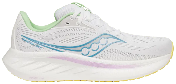 Кроссовки Saucony Wmns Ride 18 'White Verbana', белый
