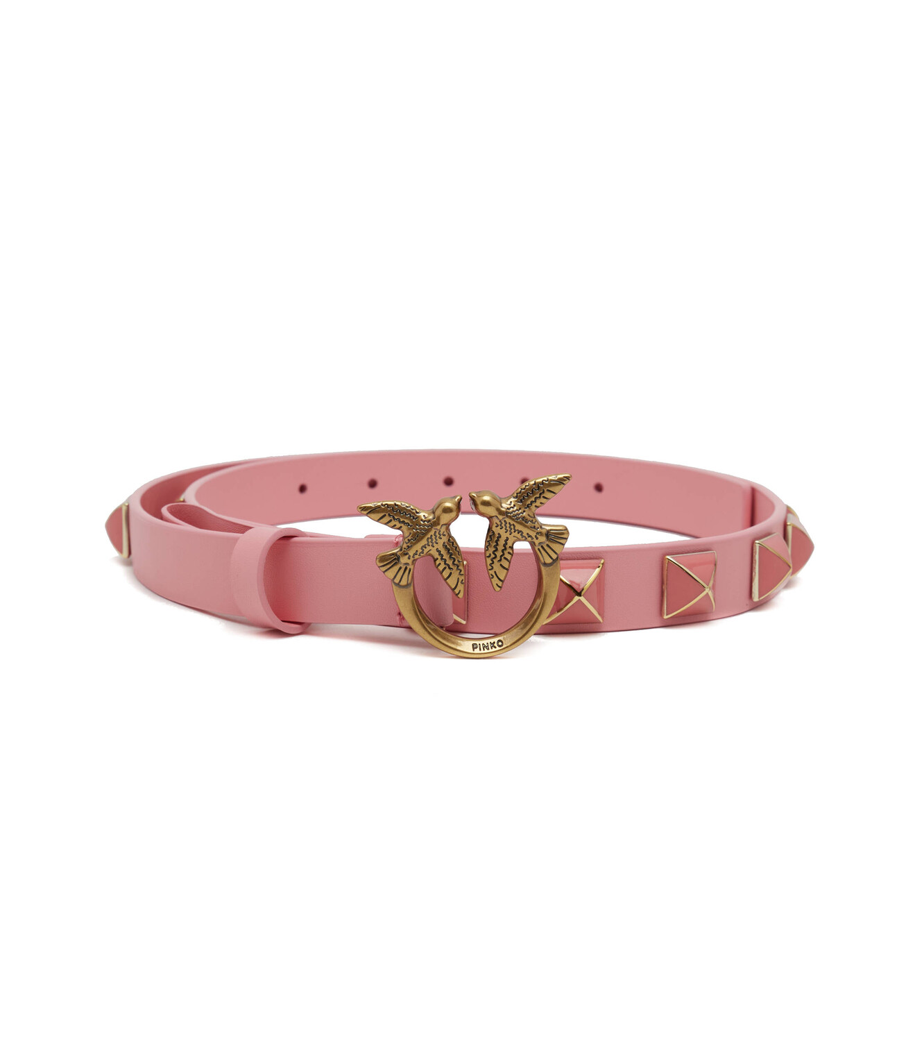 

Ремень Pinko LOVE BERRY H2 BELT VITELLO SET, роза