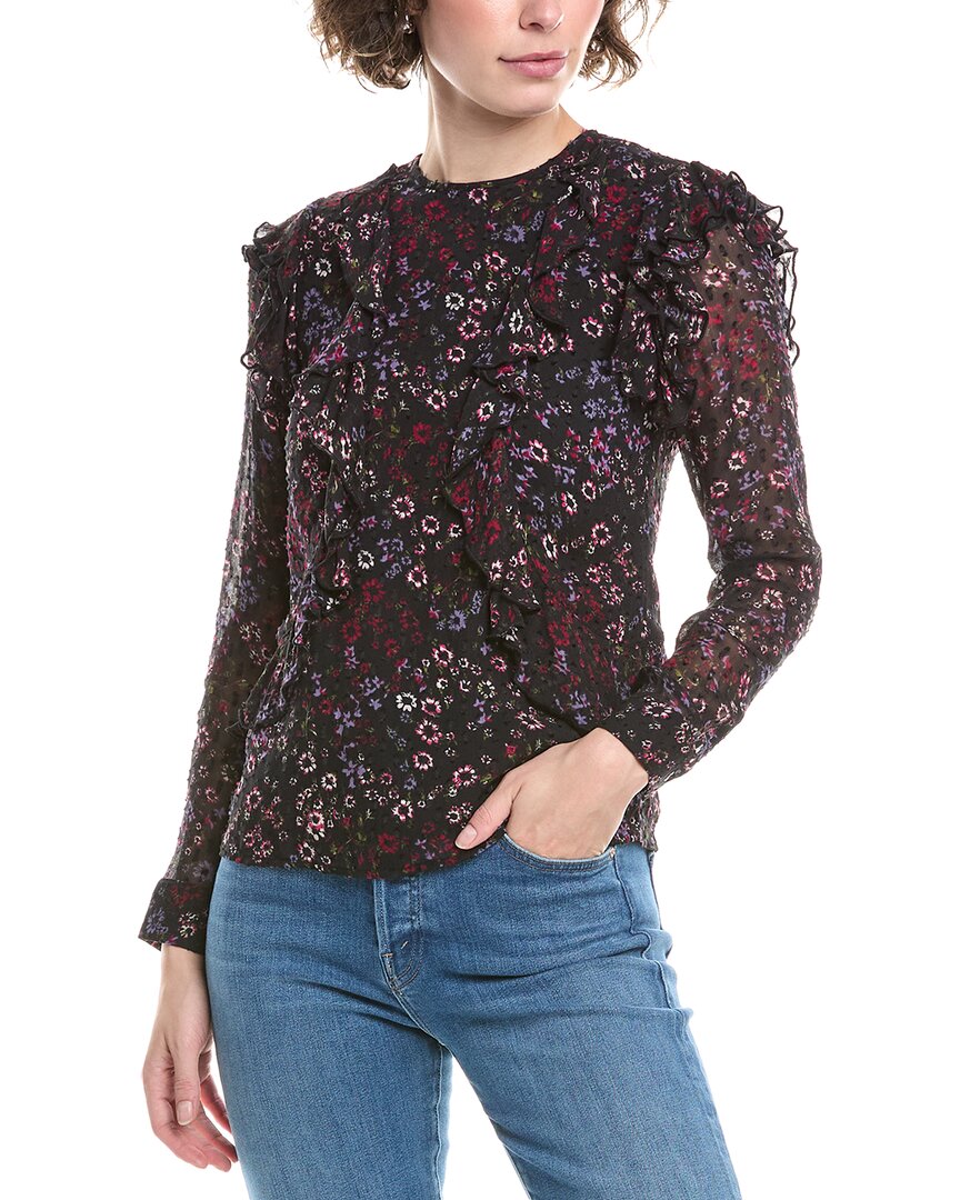 

Reiss Faiza Индийская блузка, черный